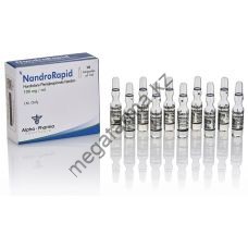 Нандролон фенилпропионат Alpha Pharma NandroRapid (Дураболин) 10 ампул по 1мл (1амп 100 мг)