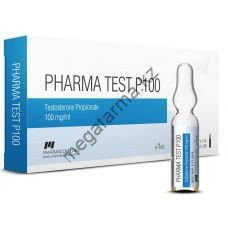 Тестостерон пропионат Фармаком (PHARMATEST P100) 10 ампул по 1мл (1амп 100 мг)