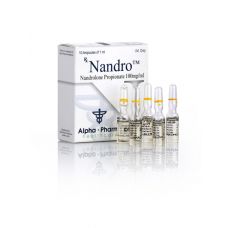 Nandro (Дека, Нандролон пропионат) Alpha Pharma 10 ампул по 1мл (1амп 100 мг)