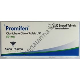 Кломид Alpha Pharma (Promifen) 50 таблеток (1таб 50 мг)