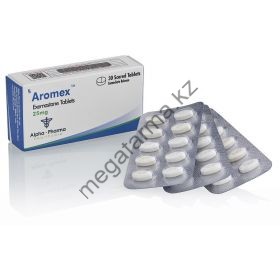 Экземестан Alpha Pharma (Aromex) 30 таблеток (1 таб 25 мг)