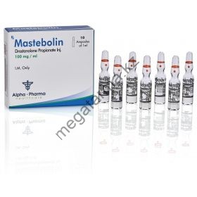 Мастерон Alpha Pharma (Mastebolin) 10 ампул по 1мл (1амп 100 мг)