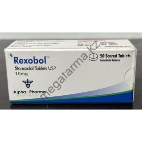 Станозолол Alpha Pharma (Rexobol) 50 таблеток (1таб 10 мг)