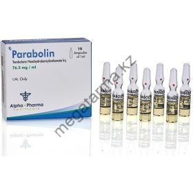 Параболан Alpha Pharma (Parabolin) 5 ампул по 1.5мл (1амп 76.5 мг)