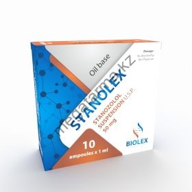 Винстрол Biolex 10 ампул по 1 мл (1 мл 50 мг)