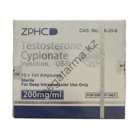 Тестостерон ципионат ZPHC 10 ампул по 1мл (1амп 250 мг)