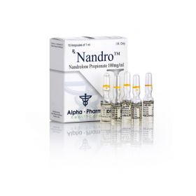 Нандролон пропионат Alpha Pharma (Nandro) 10 ампул по 1мл (1амп 100 мг)